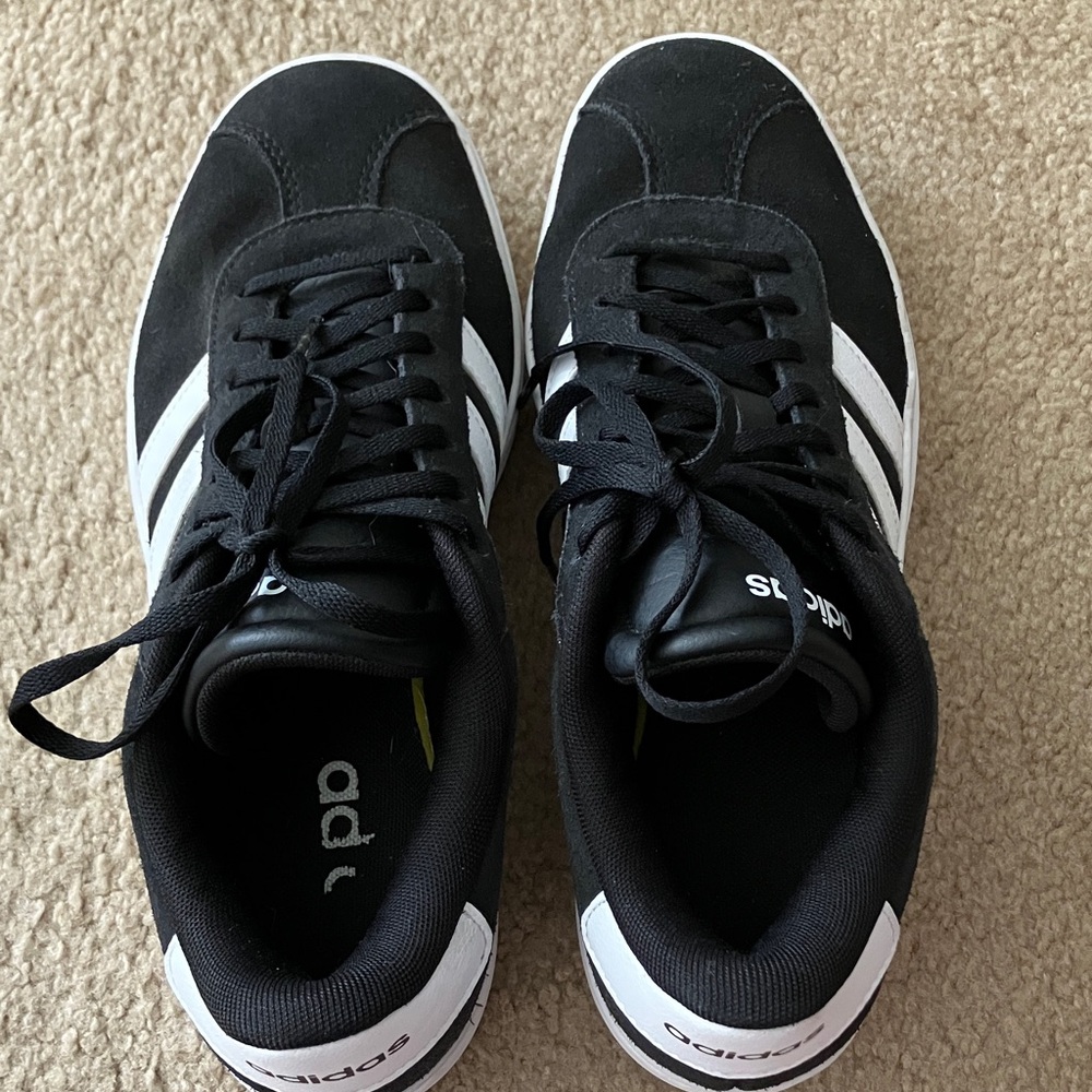 adidas VL Court Bold black and white size 9 - Picture 7 of 7